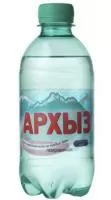 Вода «Архыз» 0.33 литра, газ, пэт, 12 шт. в уп. картинки