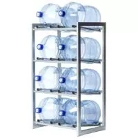 Стеллаж - подставка для 8 бутылей картинки